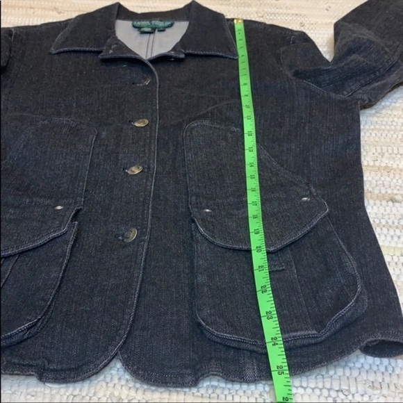 Lauren Jeans Co Denim Button Up Jacket - Picture 12 of 12